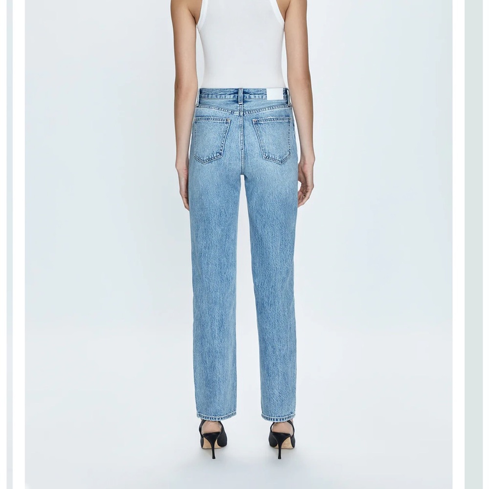 pistola Cassie Light Blue Straight-Leg Jeans - Picture 2 of 7
